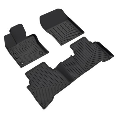 Floor Mats Cargo Liner Carpets For 2023-2024 Toyota Prius TPE Rubber All Weather