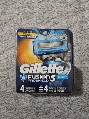 Gillette Fusion ProShield 5 Razor Blade - 4 Cartridges