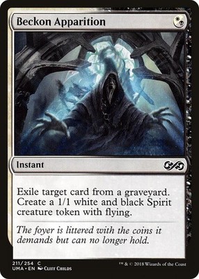 Beckon Apparition 211 C Ultimate Masters Magic: The Gathering NM/M