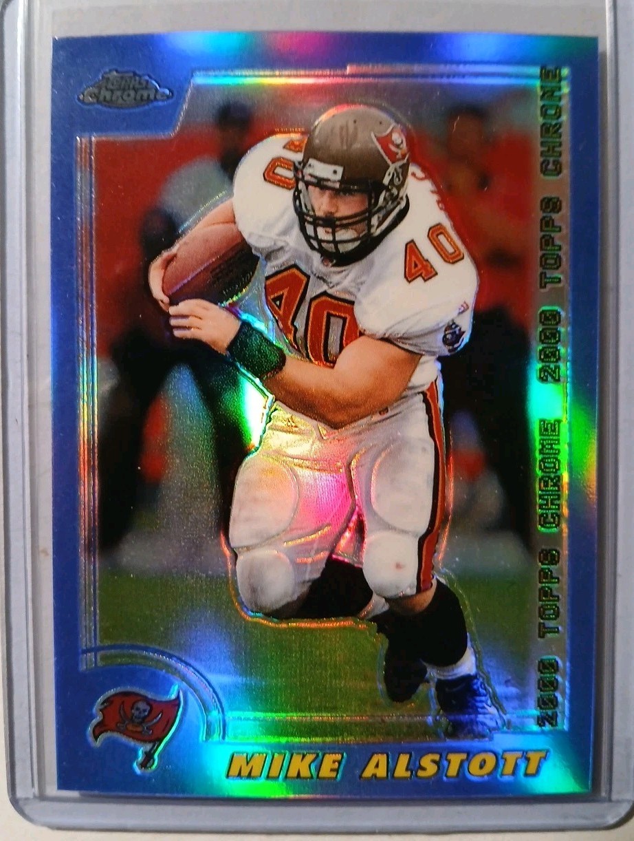 2000 Topps Chrome MIKE ALSTOTT #21 Refractor Card
