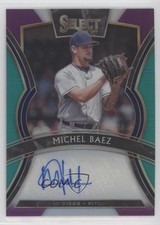 2020 Panini Select Signatures Tri-Color Prizm 1/49 Michel Baez #S-MB Auto 0a4s