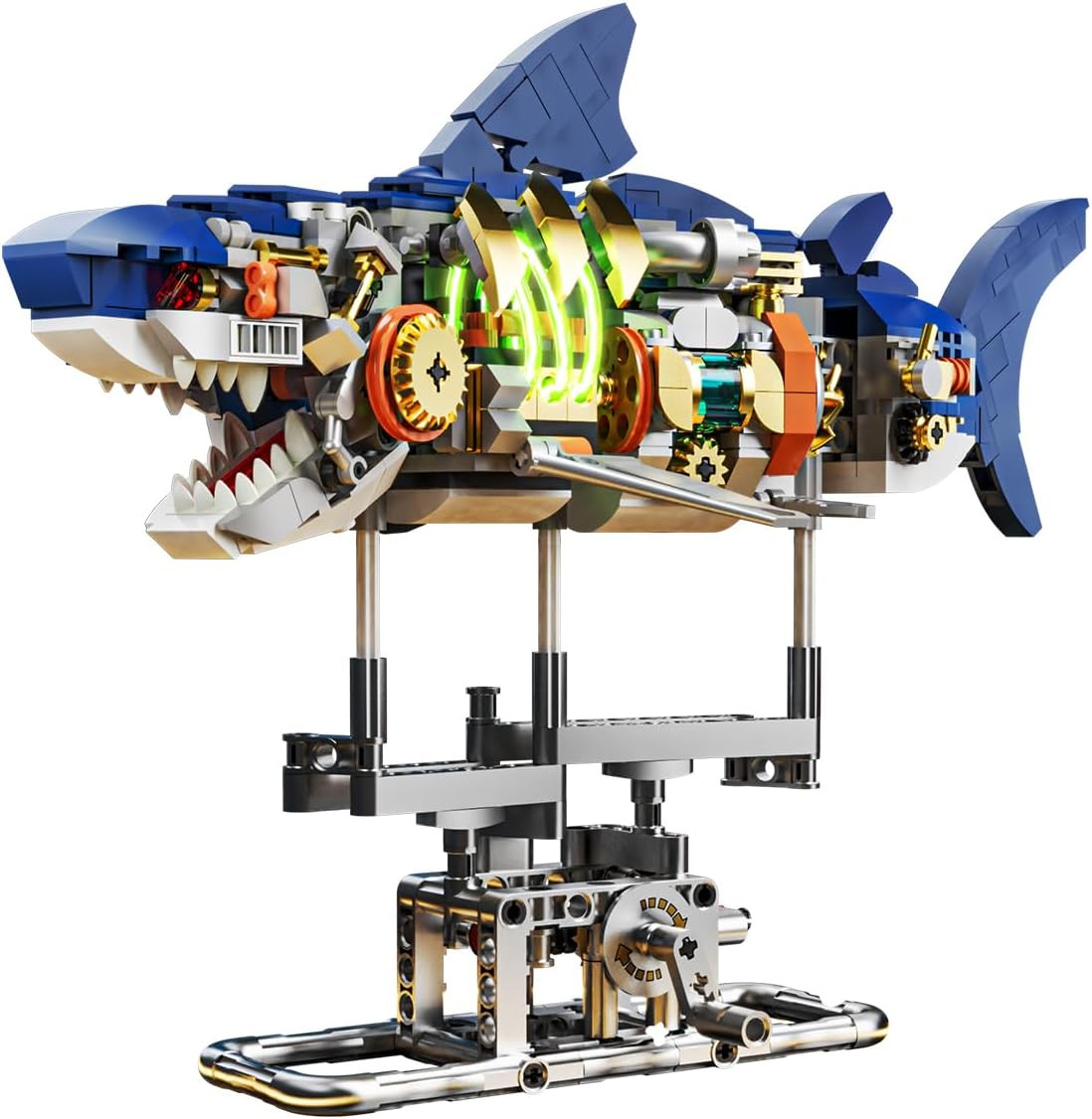 Set Squalo Meccanico LED 687 Pezzi | Offerta Esclusiva Modellismo