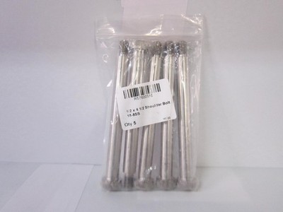 VALUE COLLECTION (R57600586) Hex Socket Shoulder Screw, 1/2''x4-1/2'', Lot of 5