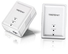 Powerline 500 AV Nano Adapter Kit, Includes 2 x TPL-406E Adapters, Cross