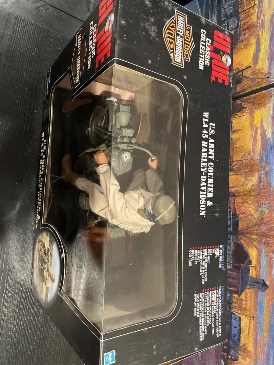 【未開封】GIジョー USアーミー Motor MP ハーレーシリーズNo.2 G.I. JOE U.S. Army Motor MP No. 2 HARLEY DAVIDSON Motor Cycles 12