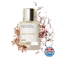 Dossier Ambery Saffron Eau de Parfum 1.7oz Vegan Unisex Fragrance Inspired B.acc