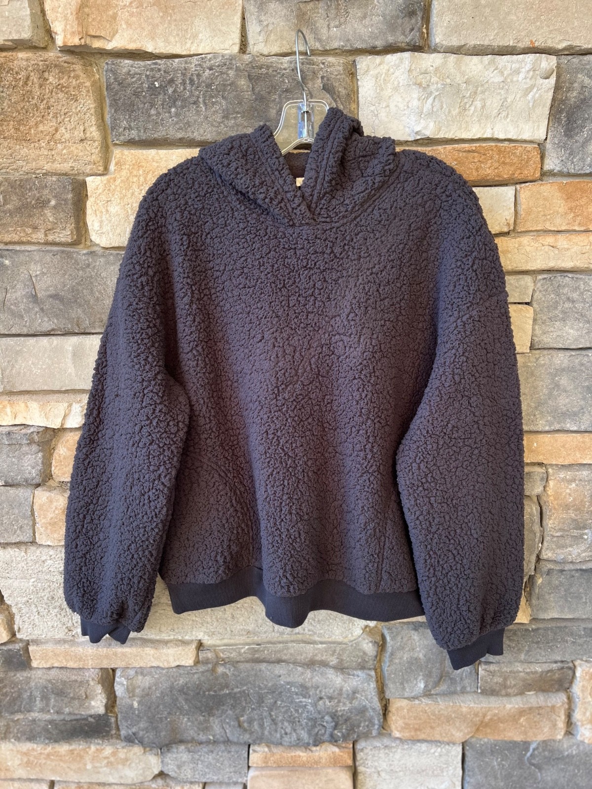 Target Universal Thread Sherpa Pullover Hoodie Ch… - image 1