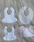 Lot Of 4 Vintage Baby Bibs In Good Condition! — photo 2