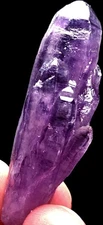 63ct  Diamond Grade! Super Seven Skeletal Amethyst Quartz Crystal &pyramid  t48