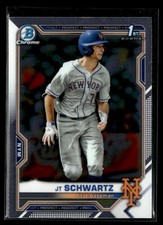 2021 Bowman Draft JT Schwartz #BDC-61 Chrome