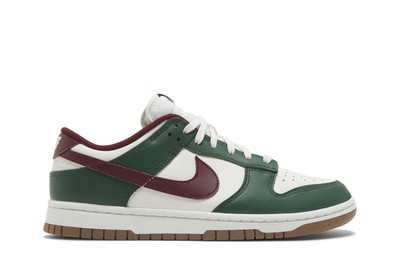 Nike Dunk Low Gorge Green Team Red FB7160-161 Available Now