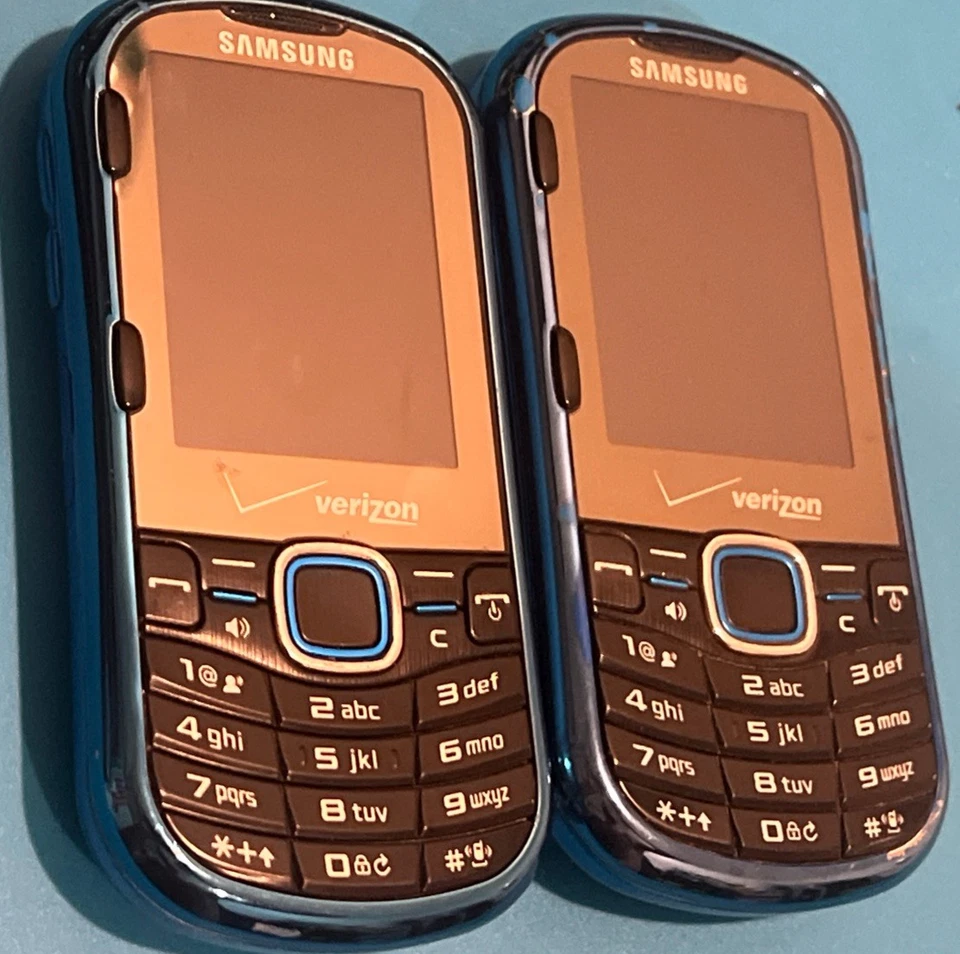 Samsung Intensity 2, SPH-U460, azul y negro, control deslizante, cada uno se vende por separado,👀Info Foto 3 de 4