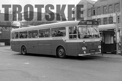 35 mm Negativschutz AEC Reliance Willowbrook FPC15J um 1971