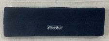 Vintage Eddie Bauer Headband USA Made Ski Running navy Fleece Retro Gorpcore