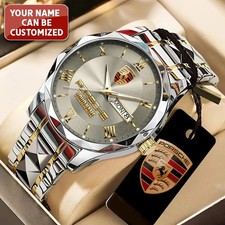 Personalized Porsche Alloy Luxury Quartz Watch