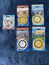 Assorted View Master Reel Sets, Yosemite, San Fran, Micky Mouse, Wild Animal Etc