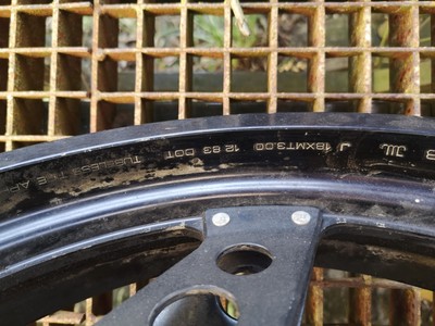 Honda CBX 750 F RC17 Rear Wheel Rim 18 X 3.00 | eBay