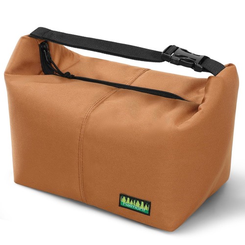 Small Lunch Cooler Bags for Work, Insulated Cooler Tote Lunchbag with Adjusta...