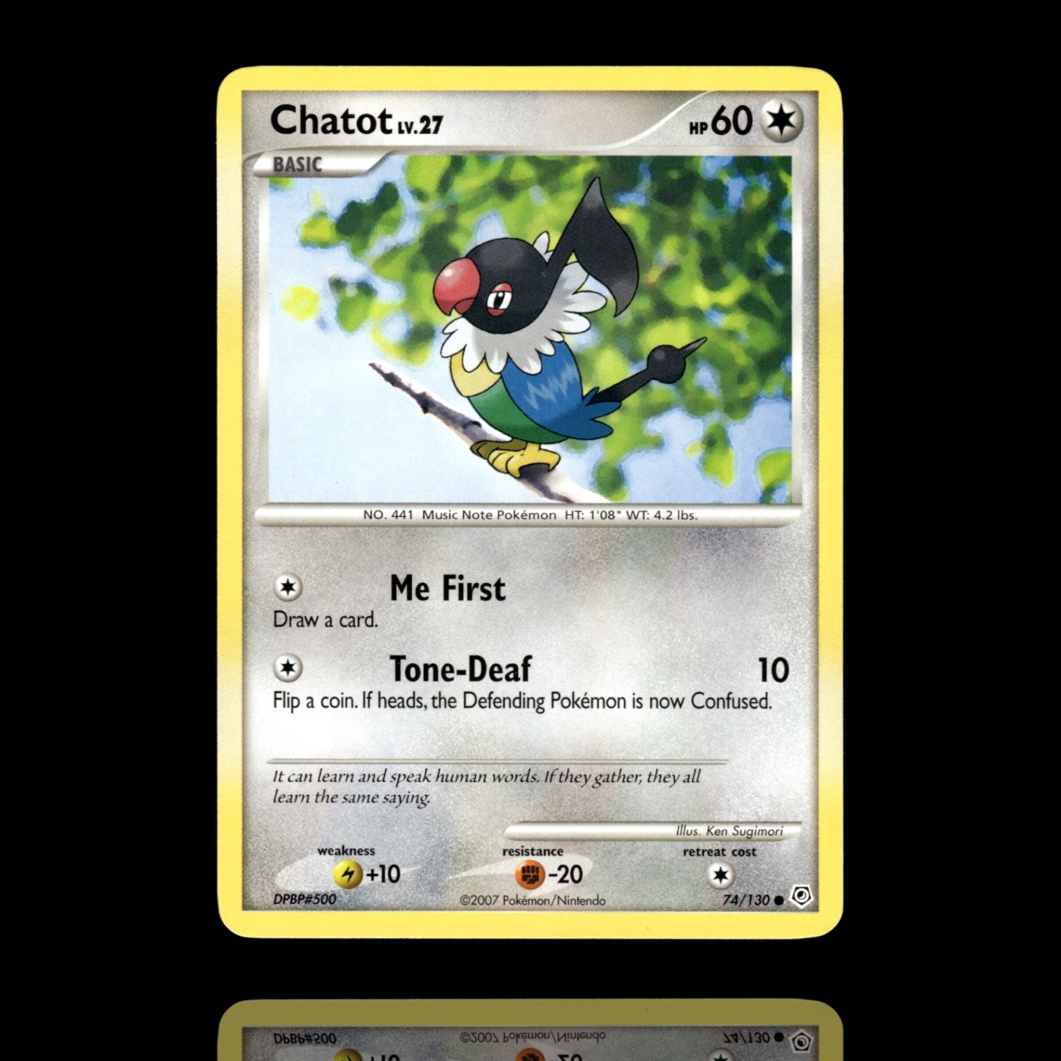 ▸ Chatot | Diamond and Pearl | Common | 74/130 | NM