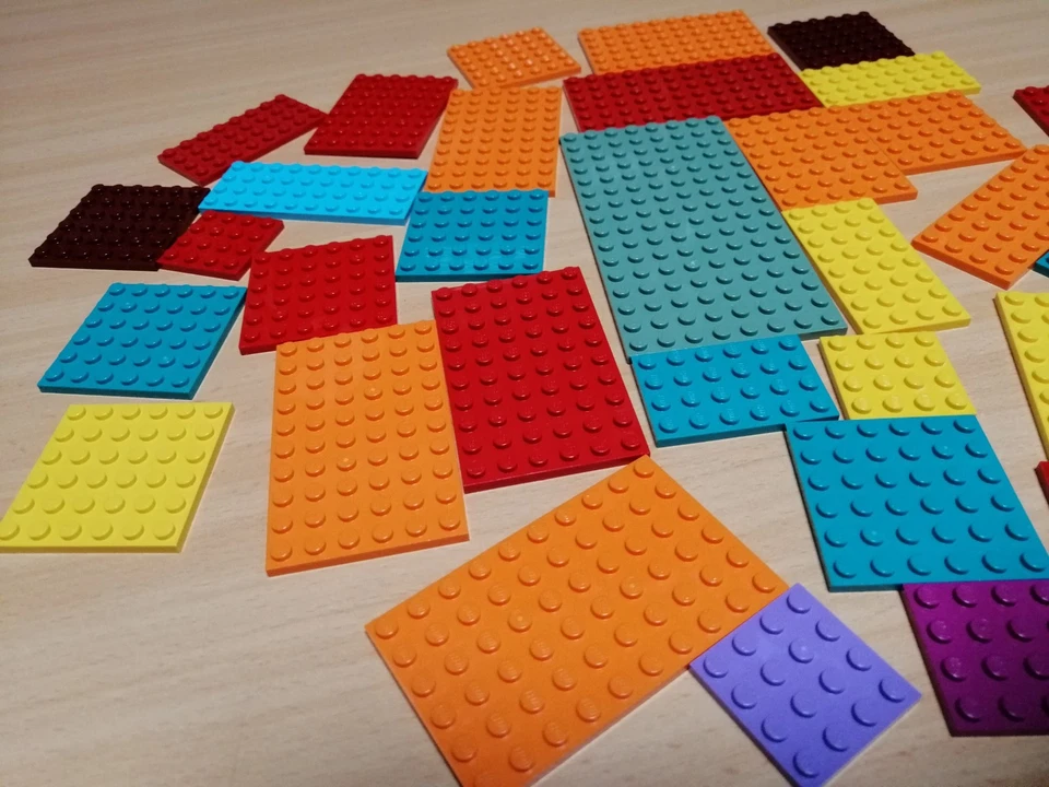 LEGO MINECRAFT Konvolut Platten / Bauplatten bunt / Creator CITY Sammlung - Bild 2 von 4