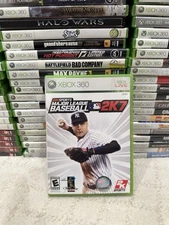 Major League Baseball 2K7 (Microsoft Xbox 360) Complete CIB Tested