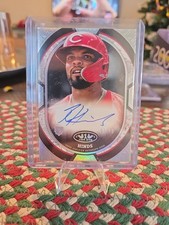 RECE HINDS 2025 TOPPS TIER ONE SHOTS ROOKIE SILVER FOIL AUTO 1/10 Cincinnati RC