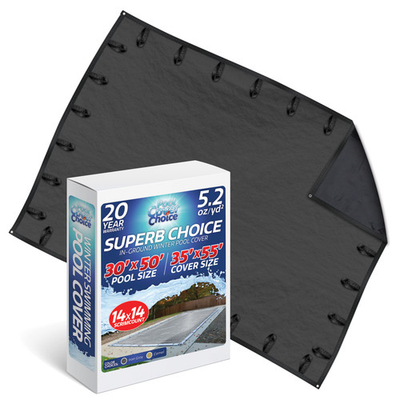 #ad #ad PoolCoverChoice Winter Swimming Pool Cover for 30 ft x 50 ft Rectangular Pool $379.99