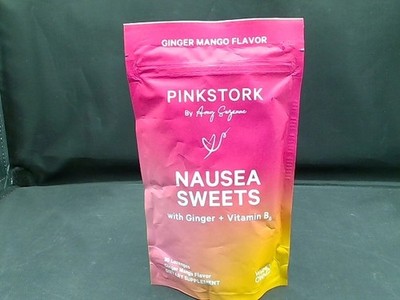 Pink Stork Organic Ginger Mango Nausea Sweets For Women - Simple & Natural