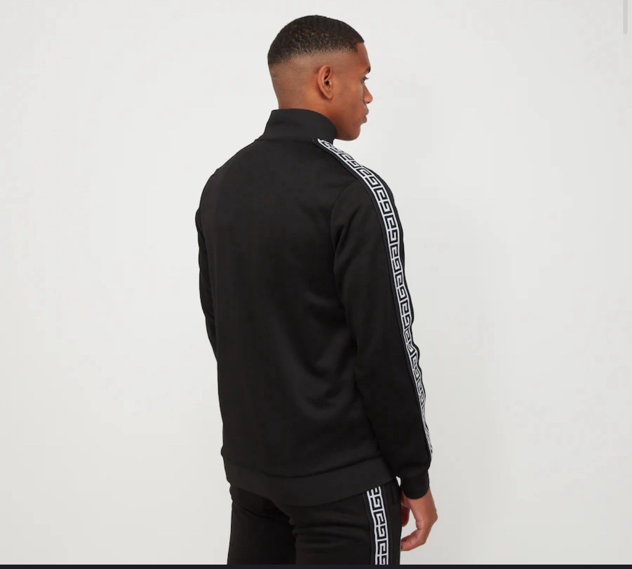 MENS GLORIOUS GANGSTA DENCHINI TRACKSUIT SET BLACK SIZE SMALL TOP/BOTTOM/JACKET image 5