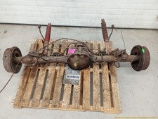 Ford Bronco Rear Axle Assembly With Abs 3.55 Ratio 5.8l 8 Cylinder Fits 87-96