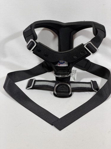 Kleinmetall AllSafe Comfort Dog Harness Black Medium 45-60lb 21-31in Chest