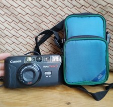 Canon Prima Twin S Point  Shoot Compact 35mm Film Camera - VGC