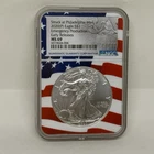 2020p Silver Eagle MS69 Emergency Issue FDOI Rare Flag Core Edition Hard To Find