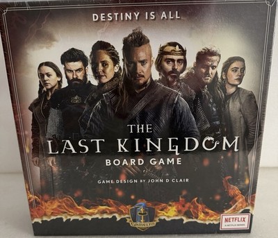The Last Kingdom Board Game By Gamelyn Games Strategy Netflix New & Sealed