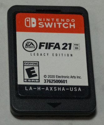(RI4) FIFA 21 (Nintendo Switch, 2020) Legacy Edition; Cartridge Only
