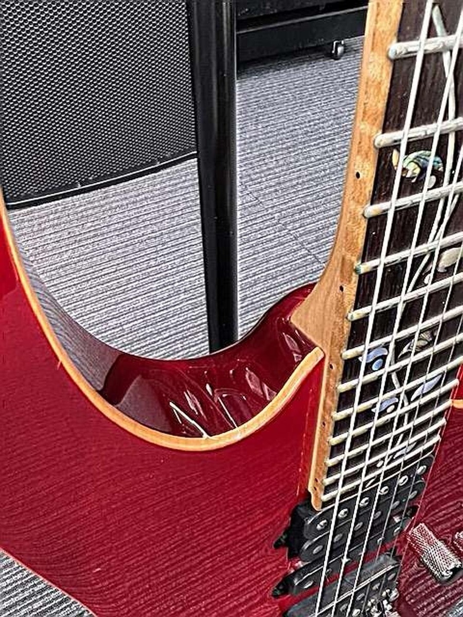 Ibanez RG8570Z j.custom Red Made in Japan ST Type Solid Body