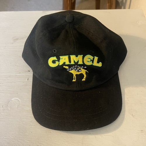 Vintage Joe Camel Trucker Motorsports Cigarette Promo Hat Snapback Head