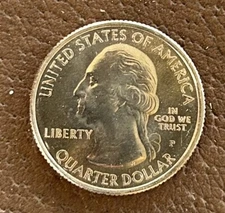 2010 P Yosemite National  Park BU. ATB series, Washington Quarter