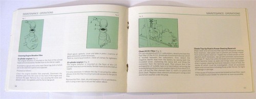 JAGUAR DAIMLER Series III Car Owners Handbook 1980 #AKM9007 - Picture 5 of 6