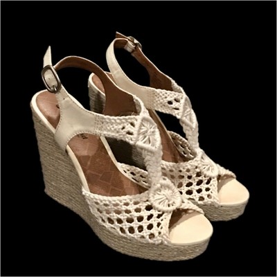 high espadrille wedges