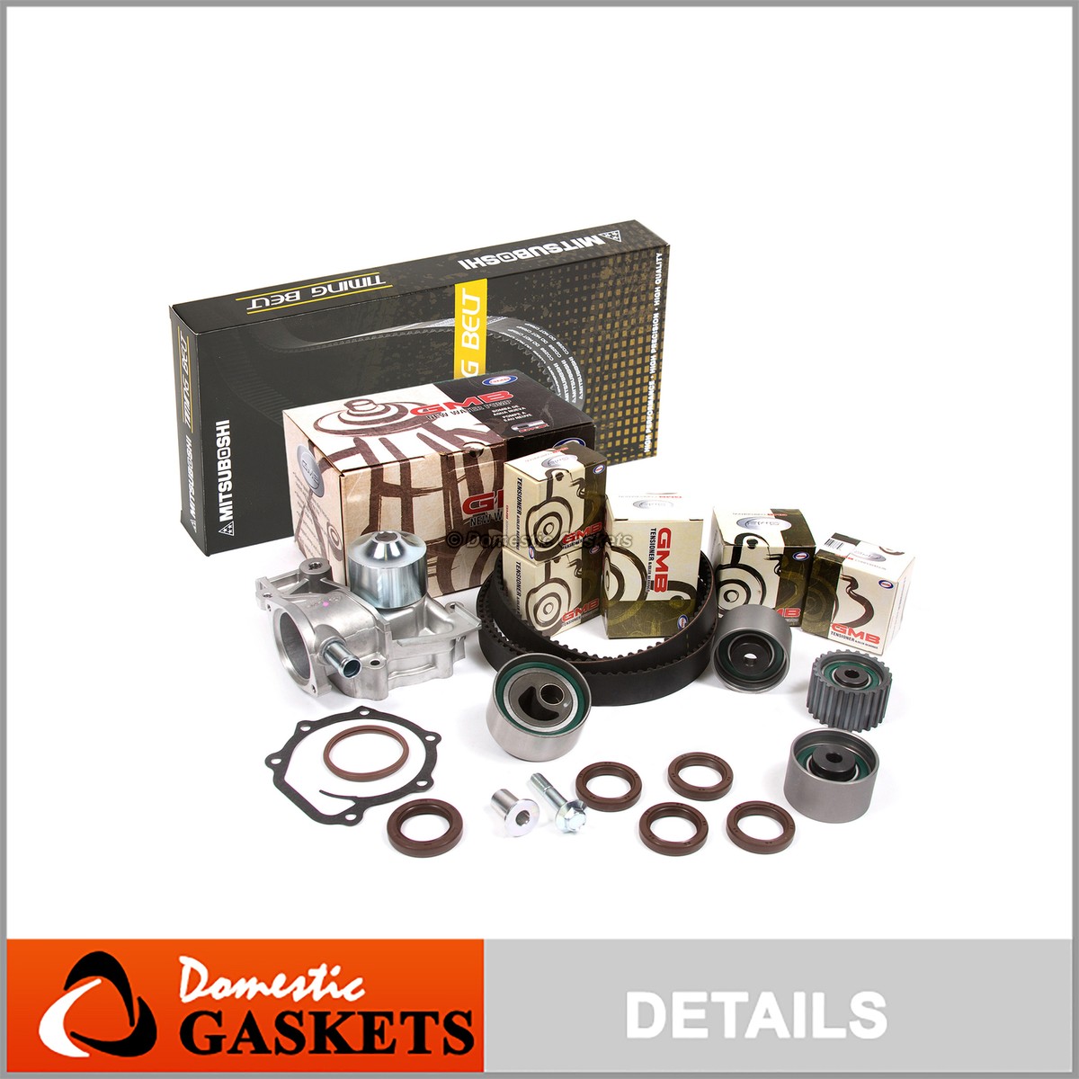 Evergreen TBK277VCA - Kit De Correa Dentada Compatible Con Subaru Legacy Outback 2.5 DOHC EJ25 96-97 Subaru Legacy Outback 2.5 DOHC EJ25