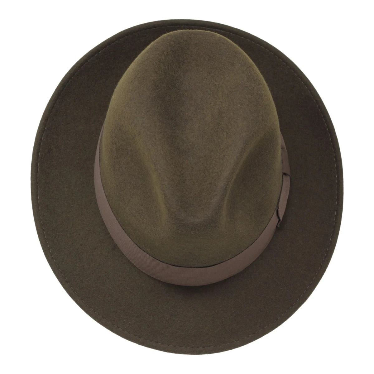 Sombrero ligero de fieltro Fedora 100 % fieltro de lana aplastable para viajes resistente al agua