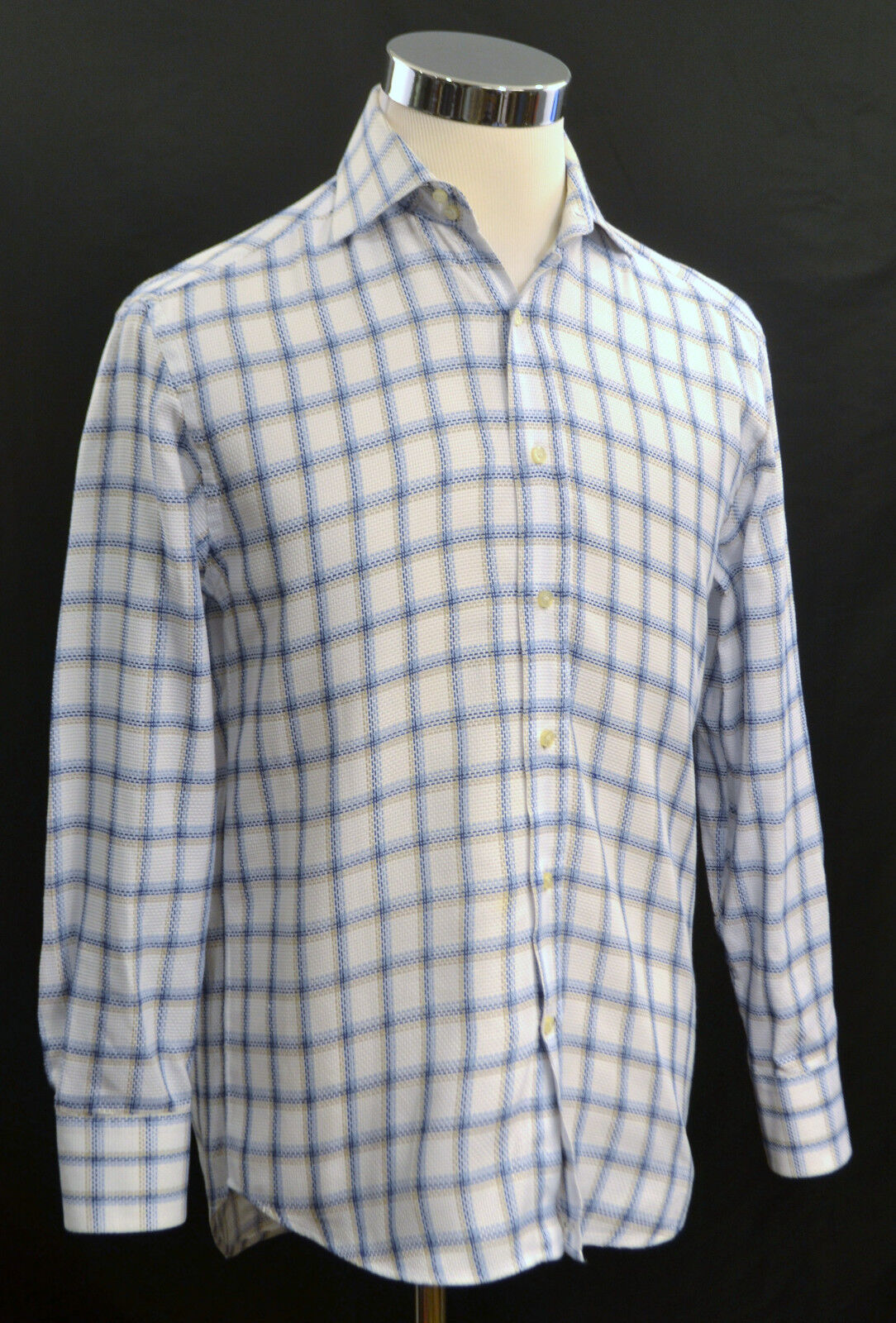 DAVID SADDLER Men's Long Sleeve Spread Collar Dre… - image 2