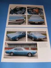 1968 OLDSMOBILE 442 PHOTO/POSTER LOT 68 CUTLASS OLDS★★