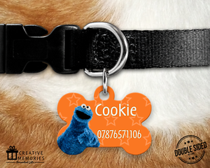 cookie dog tag