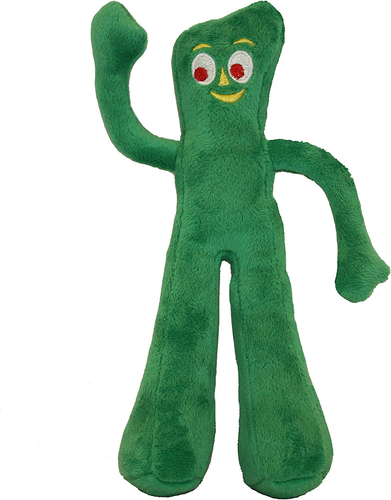 Multipet Gumby Plush Filled Dog Toy, Green, 9 inch (Pack of 1) - Picture 6 of 6