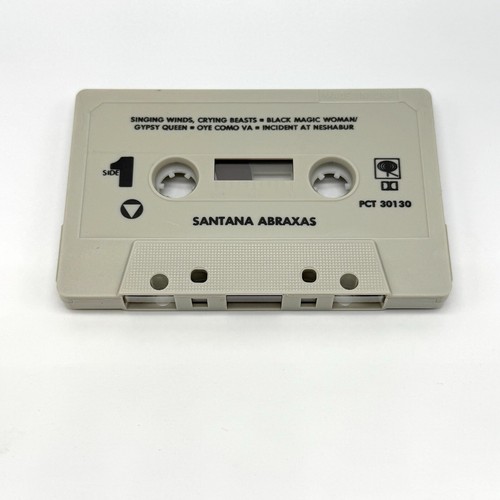 Santana Abraxas Cassette 1986 Columbia Records - Picture 5 of 6