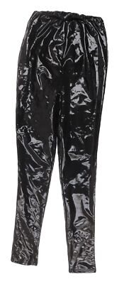 Rebellion schwarze beschichtete Jogginghose für Damen Größe 4