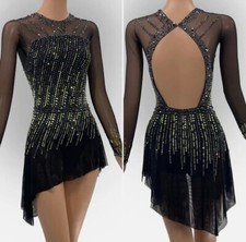Figure skating competition performance costume/can be customized