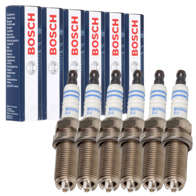 6x BOSCH FGR5NQE04 0242245581 Zündkerze für PORSCHE 997 991 BOXSTER CAYMAN